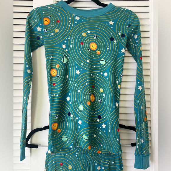 Hanna Anderesson Long John Pajamas Organic Cotton | Solar System | 150CM / US 12 - Picture 2 of 10